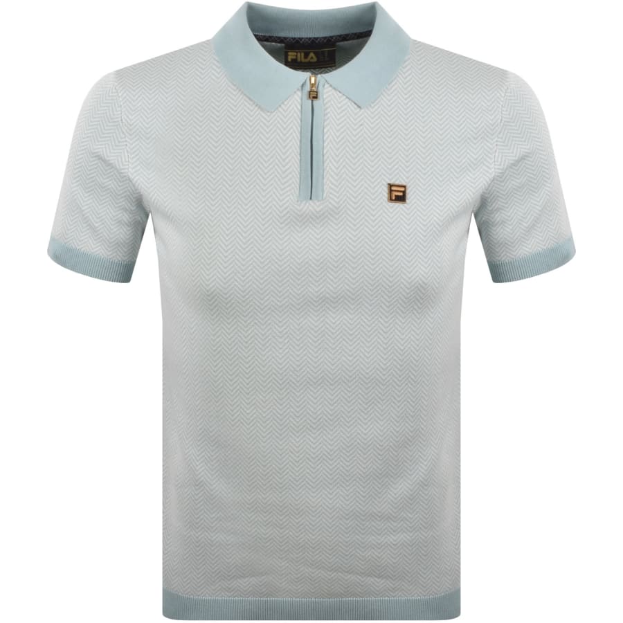 トップス a Fila Marty QZ Polo Blue | Mainline Menswear us